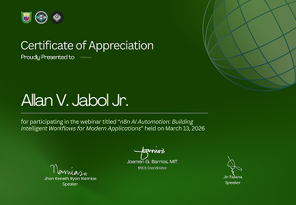 Webinar Certificate 5